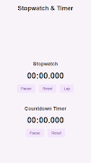 Stopwatch - Timer Cartaz