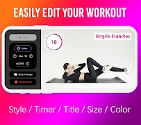Fit Cut Pro: Edit Workout Clip постер