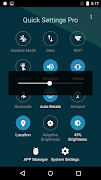 Super Quick Settings Pro اسکرین شاٹ 2