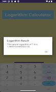 Logarithm Calculator syot layar 5