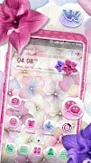 Hydrangea Flower LauncherTheme penulis hantaran