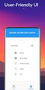 برنامه‌نما Barcode and QR code Scanner عکس از صفحه