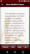 Mealtime Prayers screenshot 2