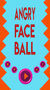 Angry Face Ball постер