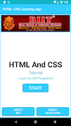 HTML-CSS Training App-450 Pgms plakat