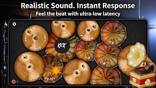 برنامه‌نما Drum King: Electronic Drum عکس از صفحه