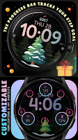 Christmas Steps watch face ảnh chụp màn hình 2