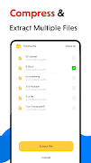 Zip Extractor, File Manager capture d'écran 7