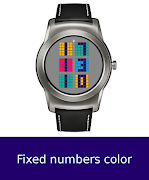 4 Schermata Time Cube Watch Face
