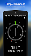 Einfache Kompass Screenshot 1