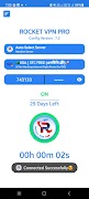 برنامه‌نما ROCKET VPN PRO عکس از صفحه