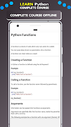 Learn Python Course Offline 截图 4