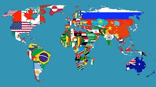 World Map. Super Wallpapers ポスター