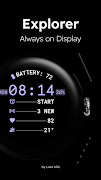 Explorer - Digital Watch Face 스크린샷 5