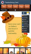 Thanksgiving cards স্ক্রিনশট 3