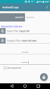 AESCrypt for Android (AndroidC تصوير الشاشة 1