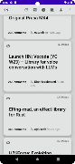 3 Schermata HackerNews offline Reader