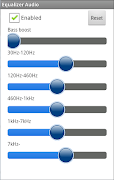Three Equalizers Audio in one screenshot 3