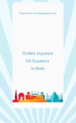 Poster 70,000+ Important GK Question 