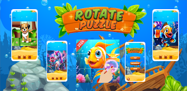 Magic Rotate image puzzle game স্ক্রিনশট 3