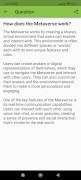 Metaverse Interview Question captura de pantalla 2