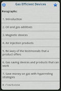 Gas Efficient Devices Screenshot 1