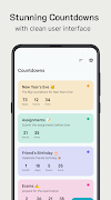 Countdown Widget الملصق