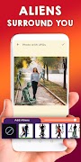6 Schermata Photo Editor with Aliens UFO