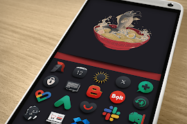 برنامه‌نما Darko - Icon Pack عکس از صفحه
