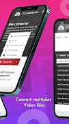برنامه‌نما CloudConvert - File converter عکس از صفحه