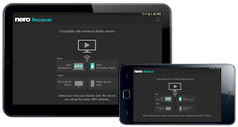 برنامه‌نما Nero Receiver | Enable streami عکس از صفحه