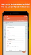 Money Notepad скриншот 2