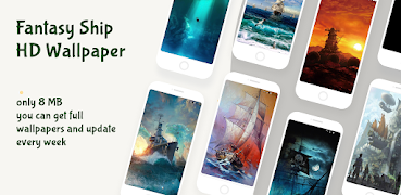 Ship Wars Fantasy HD Wallpaper poster