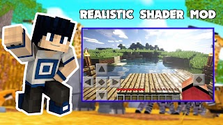 Realistic Shader Mod Minecraft スクリーンショット 1