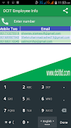 DCIT Employee Info Screenshot 3