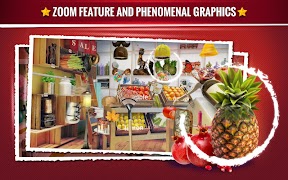 วัตถุที่ซ่อนอยู่ร้านขายของชำ ภาพหน้าจอ 1