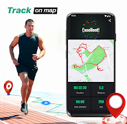 Run Tracker - Run Weight Loss スクリーンショット 1