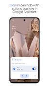 برنامه‌نما Google Assistant عکس از صفحه