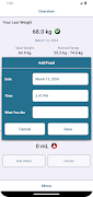 Weight Tracking 截圖 4