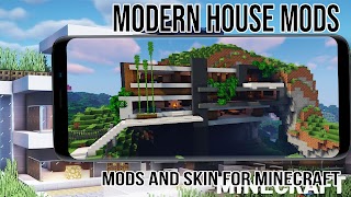 Cool House Mod - Modern House Mod For Minecraft PE 海報