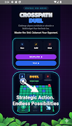 CrossPath: Strategy Duel syot layar 1