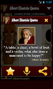 برنامه‌نما Albert Einstein Quotes Free عکس از صفحه