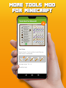 Tools Mod for Minecraft स्क्रीनशॉट 1