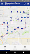Modesto Area Express Plakat