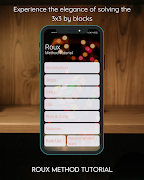 Rubiks Cube Solver Roux method captura de pantalla 2