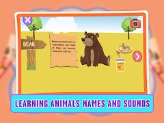 Learning Animal Coloring Games screenshot 6