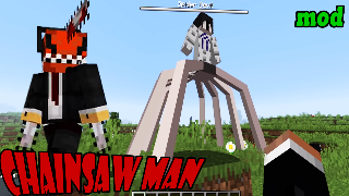 Chainsaw man 2 for minecraft screenshot 2