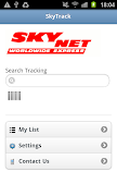 SkyNet Mobile Tracking ポスター