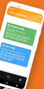 HTML Converter, Convert HTML t screenshot 1