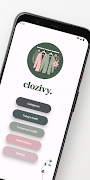 برنامه‌نما clozivy. - digital closet عکس از صفحه